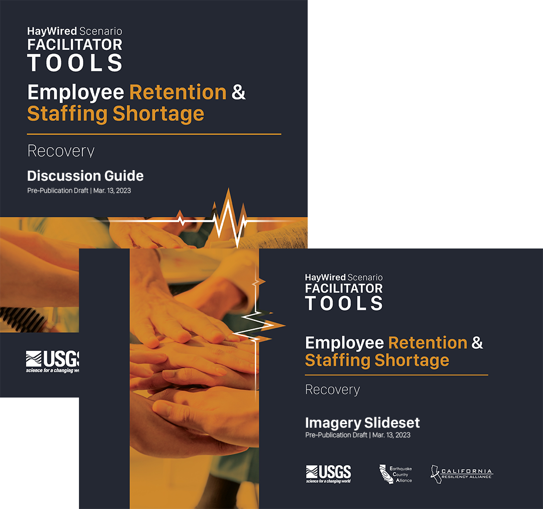 Cover for the Employee Retention & Staffing Shortage Facilitator Tools.