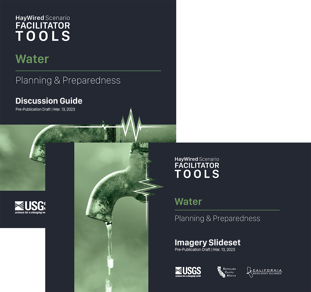 Cover for the Water Facilitator Tools.