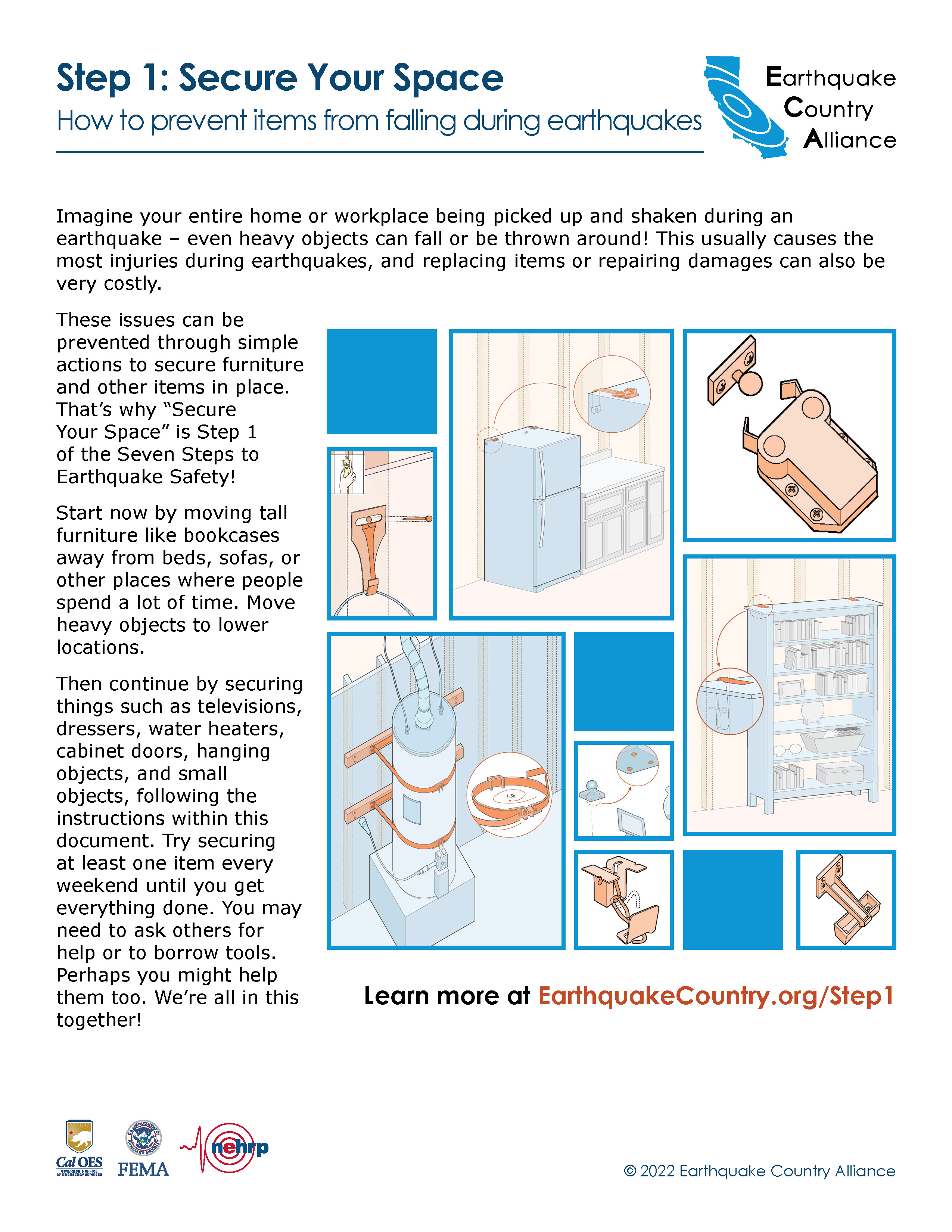 Step 1: Secure Your Space - English