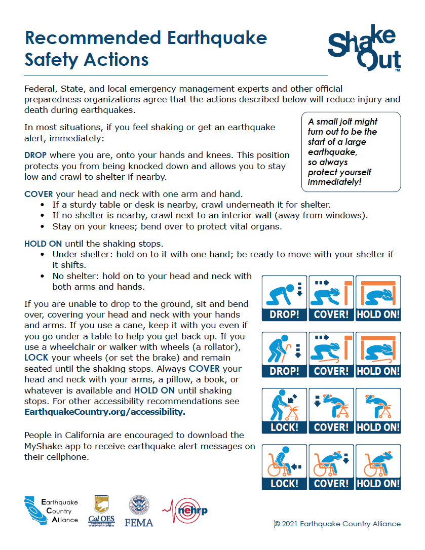 importance of earthquake drill essay