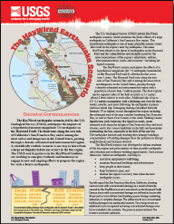Cover for the HayWired Scenario Report Fact Sheet.